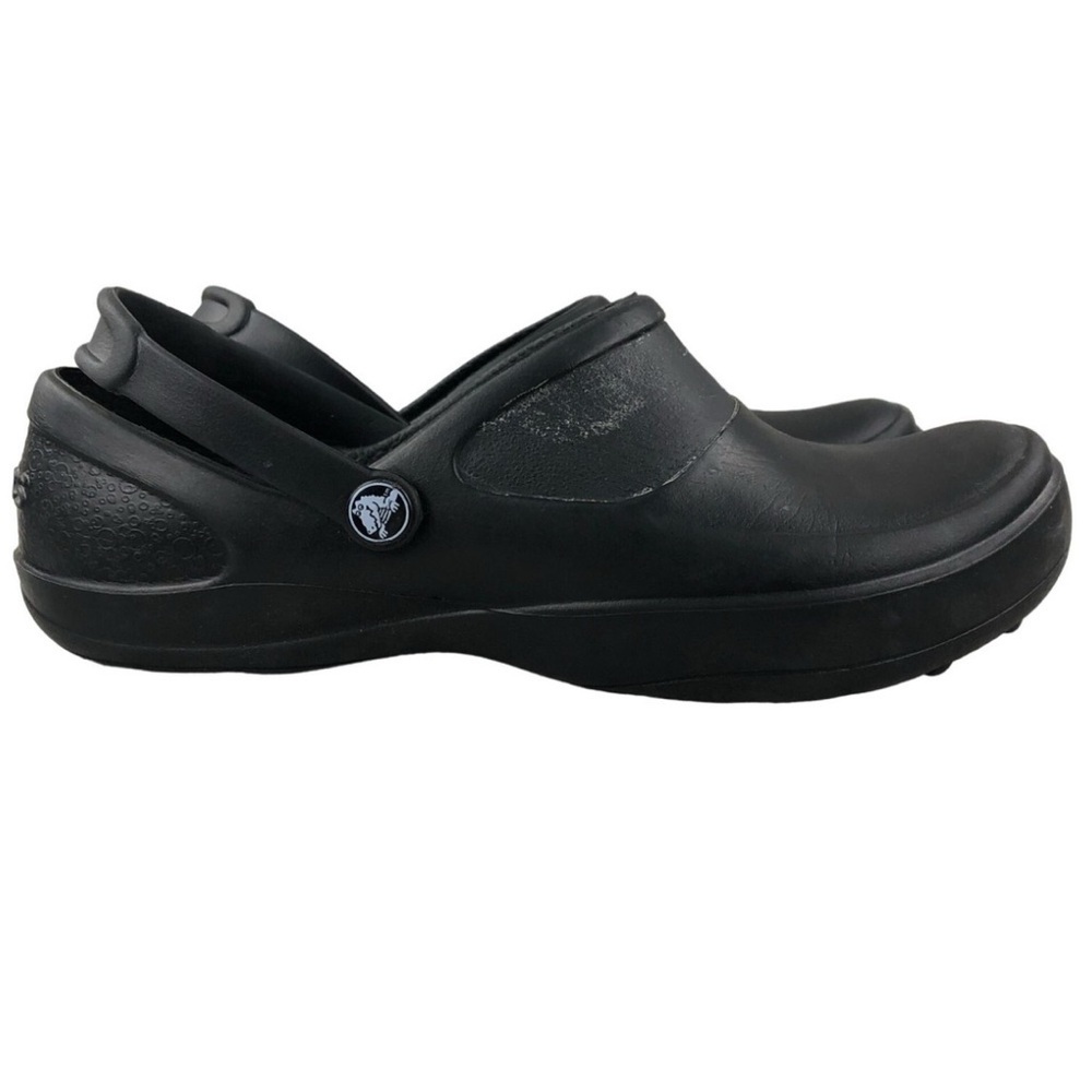 CROCS Men's Black Slip-On Loafers